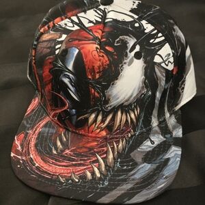 Deadpool/Venom Hybrid Hat
